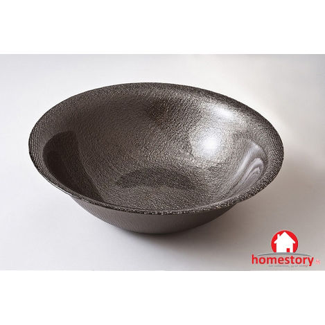 Espiel Cotton Decorative Bowl Brown 30x30cm