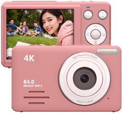 Anytek S7 4K UHD Οπτικό Ζουμ 8x Ροζ