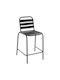Stool Bar Metallic Laura Black