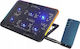 Rampage Sixpower R9 Cooling Pad για Laptop με 6 Ανεμιστήρες και Φωτισμό