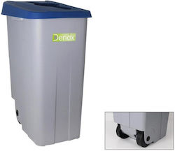 Denox Πλαστικός Κάδος Ανακύκλωσης Τροχήλατος 110lt Μπλε Denox Πλαστικός Κάδος Ανακύκλωσης Τροχήλατος 110lt Μπλε
