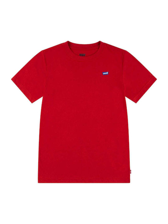 Levi's Παιδικό T-shirt Κόκκινο Chest Hit