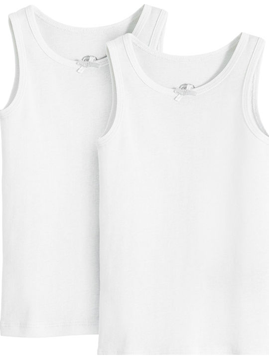 Cool Club Без ръкави white 2бр