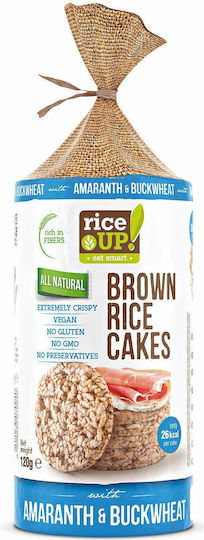 Rice Up Brown Rice Cakes Pumpkin Seeds 120gr