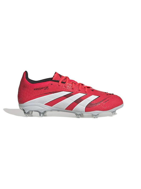 adidas Predator Elite Fußballschuhe mit Stollen Rot