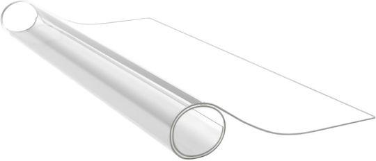 Transparent Silicone Tablecloth 100x100 Cm Thickness 1.2 Mm Glass-like Appearance