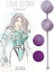 Ersatz-Vaginalkugeln-Set Love Story Valkyrie Lila