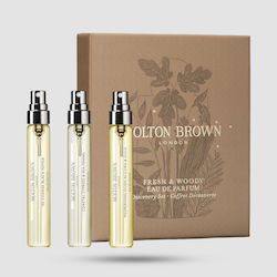 Molton Brown Fresh & Woody Women's Set with Eau de Parfum 3pcs