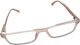 Reading Glasses +1.00 in Beige color 02906