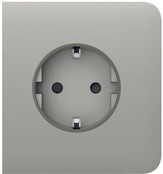 Ajax Systems Sidecover Μονή Χωνευτή Πρίζα Ρεύματος