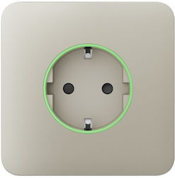 Ajax Systems Power Socket Ecru 1pcs