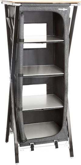 Brunner Wardrobe Aluminum for Camping Folding Multicolour