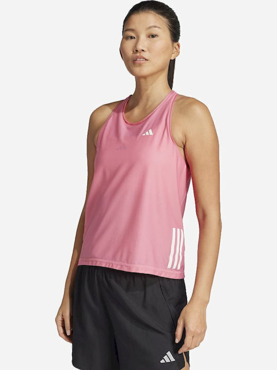 Own The Run Damen Bluse Ärmellos Rosa