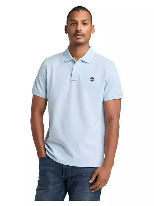 Timberland Millers River Pique Polo T-shirt Σιέλ