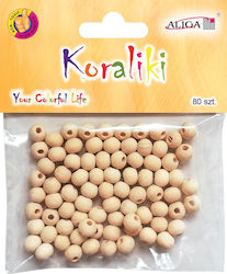 Natural Wooden Beads 8mm 80pcs Pj-5979