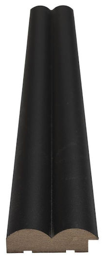 3D Wandpaneele aus PVC mit Kleber Schwarze
