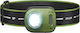 GP Batteries Rechargeable Headlamp LED IPX6 with Maximum Brightness 500lm Green