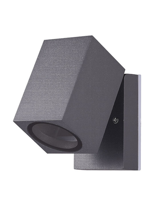 AZzardo Modern Leuchte Wand mit Fassung GU10 Gray