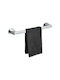 Wenko Поставка за дрехи Баня Единичен ​40x40см Inox Сив