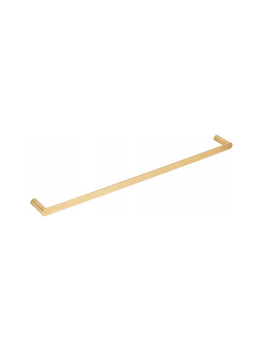 KFA Single Wall-Mounted Bathroom Rail ​60x60cm Inox Gold