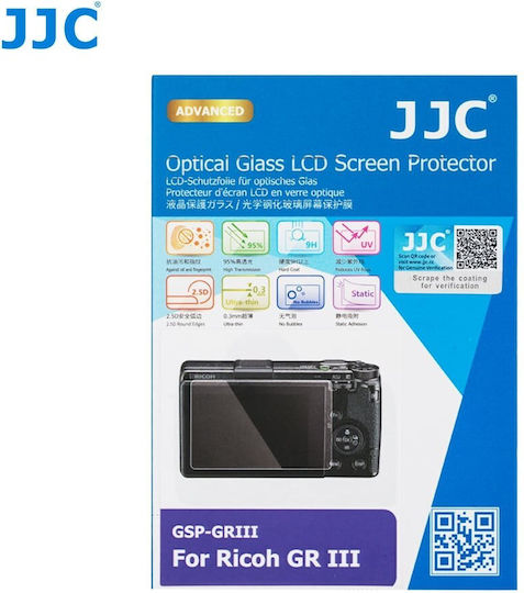 JJC LCD Displayschutz Ricoh GR III GRIII Glas