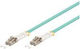 Microconnect Optische Faser Ethernet-Netzwerkkabel 30m Blau 1Stück