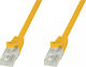 Techly U/UTP Cat.5e (Gigabit) Cablu De Rețea Ethernet 10m Galben