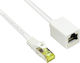 Good Connections S/FTP Cat.7 (10Gbps) Καλώδιο Δικτύου Ethernet 0.5m Λευκό