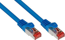 Good Connections 8060-010B S/FTP Cat.6 Καλώδιο Ethernet 1m Μπλε Good Connections 8060-010B S/FTP Cat.6 Καλώδιο Ethernet 1m Μπλε