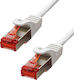 ProXtend F/UTP Kat.6 Ethernet-Netzwerkkabel 7m Weiß 1Stück