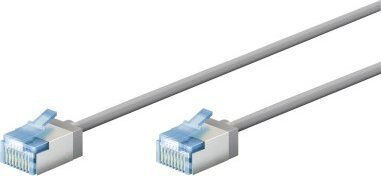 Goobay U/FTP (STP) Cat.6a (Gigabit) Мрежов Кабел Ethernet 15м Сив
