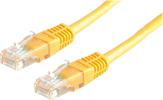 Secomp U/UTP Ethernet Network Cable 7m Yellow 1pcs