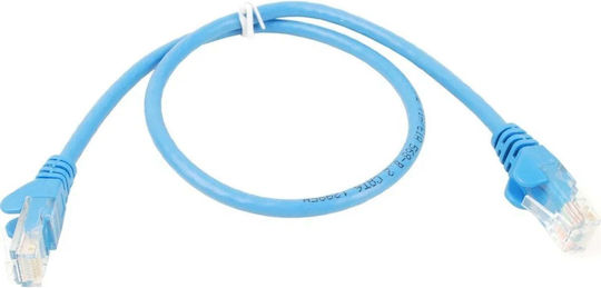 PremiumCord U/UTP Кат.6 (Gigabit) Мрежов Кабел Ethernet 5м Син