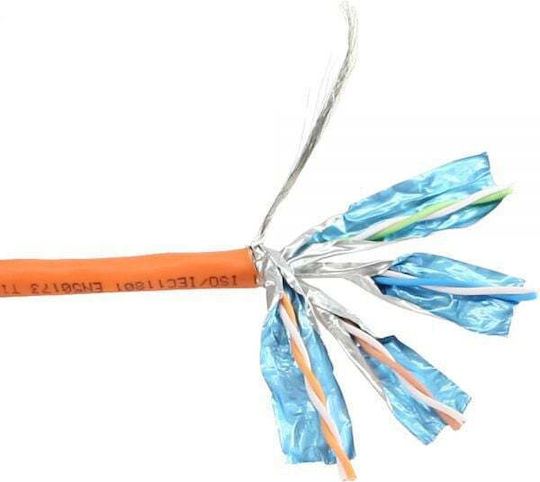 InLine U/FTP (STP) Cat.6 (Gigabit) Καλώδιο Δικτύου Ethernet 100m Πορτοκαλί