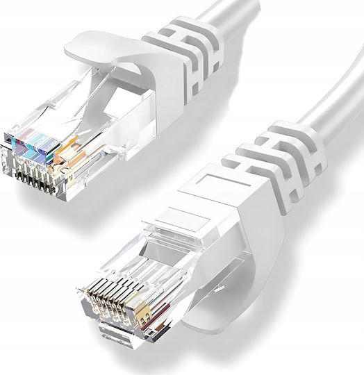 Montis U/UTP Cat.5e (Gigabit) Cablu De Rețea Ethernet 3m Alb