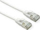 Roline F/UTP Cat.6a (Gigabit) Καλώδιο Δικτύου Ethernet 3m Λευκό
