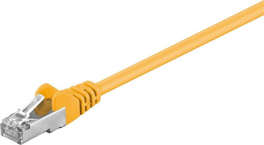 Wentronic F/UTP Cat.5e Ethernet Network Cable 1.5m Yellow