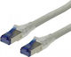Value S/FTP Cat.6a (Gigabit) Καλώδιο Δικτύου Ethernet 70m Γκρι