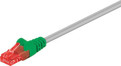 Goobay U/UTP Cat.6 Ethernet Netzwerkkabel 2m Grau