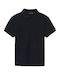 Kids' Polo Short Sleeve Black