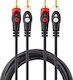 Libox Cable 2x RCA male - 2x RCA male 5m KAB-POŁ-0041