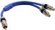 InLine 0.25m 2x RCA male Cable (89924P)