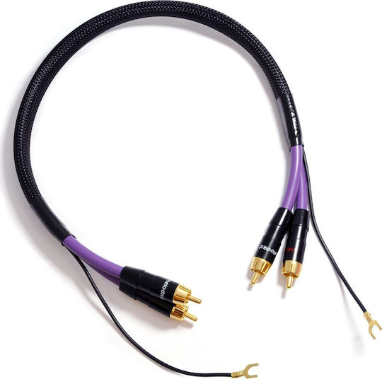 Melodika Cablu RCA de sex masculin - RCA de sex masculin 0.75m MDPH07