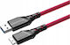 Ednet Редовна USB 2.0 до микро USB кабел Лилав 5м 1бр