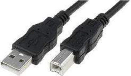 Digitus Regular USB 2.0 to micro USB Cable Μαύρο 3m 1τμχ