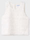 Kids' Shirt Sleeveless Ecru