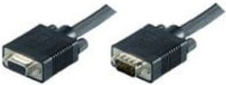 Microconnect Cable VGA male - VGA male Μαύρο 1m (MONGH1B)