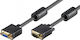Goobay Кабел VGA мъжки - VGA мъжки Черен 1.8м (93613)
