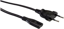 Value IEC C7 / Euro - IEC C7 / Euro Cable 3m Μαύρο 19.99.2092 Value IEC C7 / Euro - IEC C7 / Euro Cable 3m Μαύρο 19.99.2092