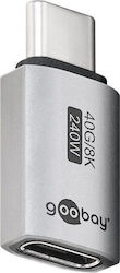 Goobay 74447 USB-C male σε USB-C female